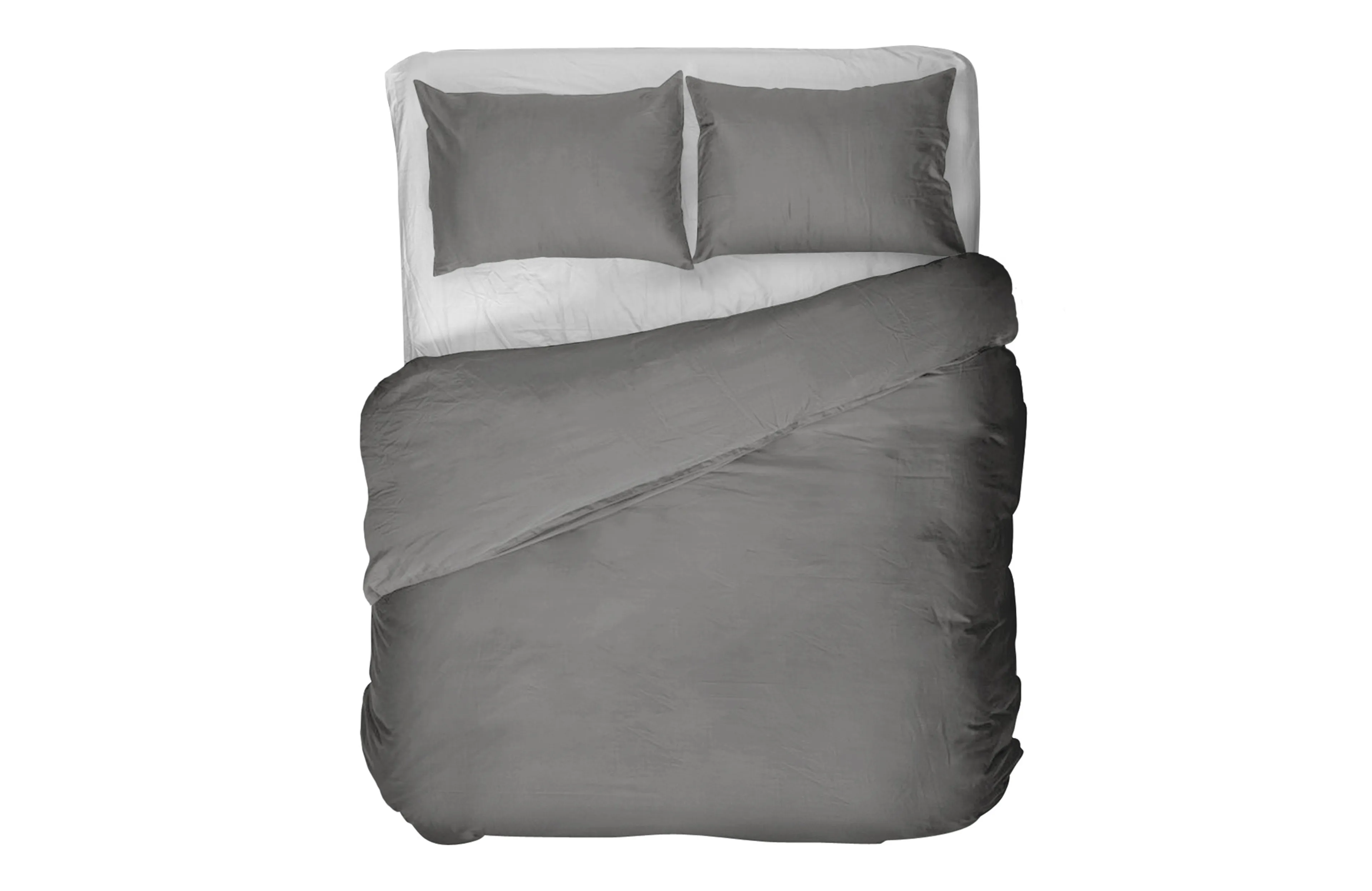 Kayori Edo Dekbedovertrek Anthracite